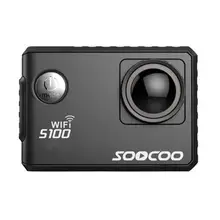 Экшн-камера для съемки под открытым небом, 4 K, Wi-Fi, Водонепроницаемый MP4 видеокамера для дайвинга улицы мини JPG возможностью погружения на глубину до 30 м(Водонепроницаемый чехол) Спортивные Камера