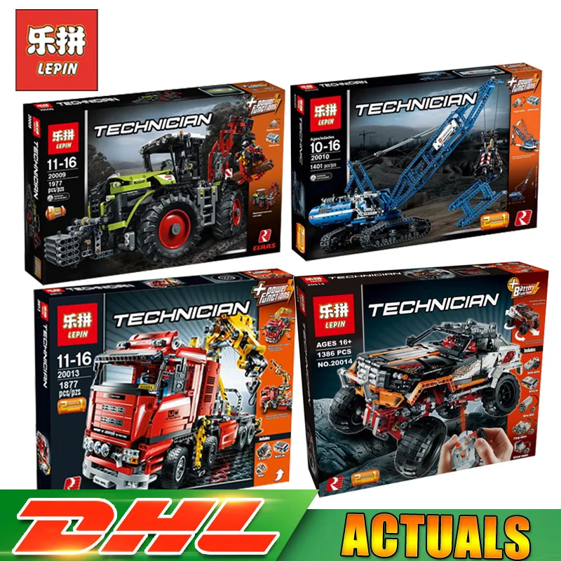 

LEPIN 20009 20010 20013 20014 Technic Model Building Compatible LegoINGLY 42054 42042 8258 9398 Blocks Bricks Educational Toys