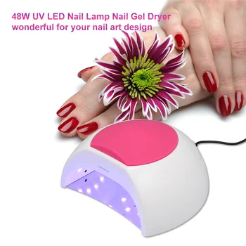 

UV LED Lamp For Nail 48W Nail Dryer Machine For Curing UV Gel Nail Gel Polish Machine Nails Art Tools For All Types Gel New