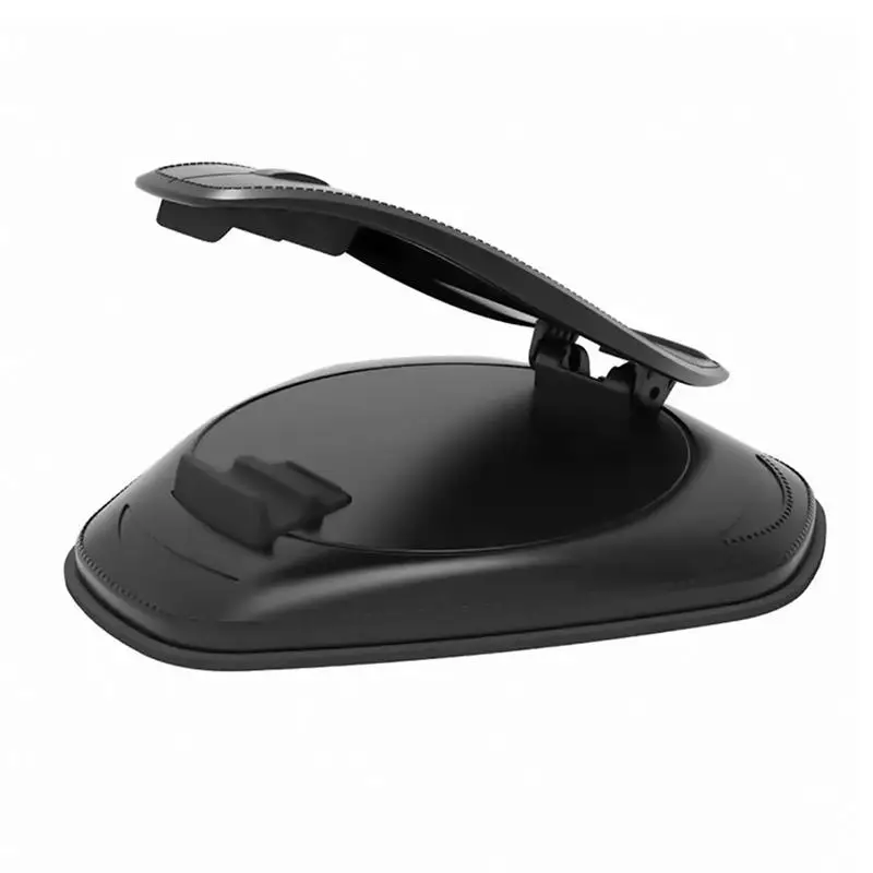 

Black Car Holder Non-slip Long Clip Arm Dashboard Fixed Phone HUD Portable Navigation Frame Buckle Induction Stand Accessories