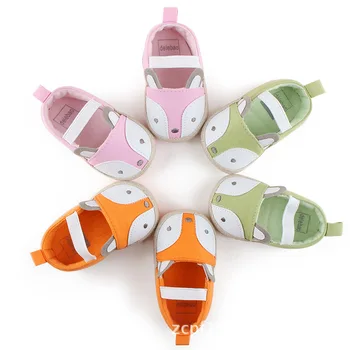 

Small Fox Princess Shoes Baby Toddler Shoes Soft Sole First Walkers