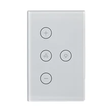 Умный Wi-Fi переключатель для светильник вентилятора, совместимый с Alexa Home Smart Life App