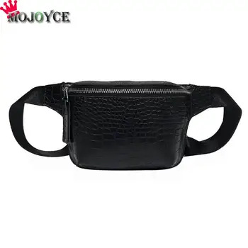 

Alligator Pattern Shoulder Waist Bags Women High Quality Casual Crossbody Chest Bag Retro Fanny Belt Pack