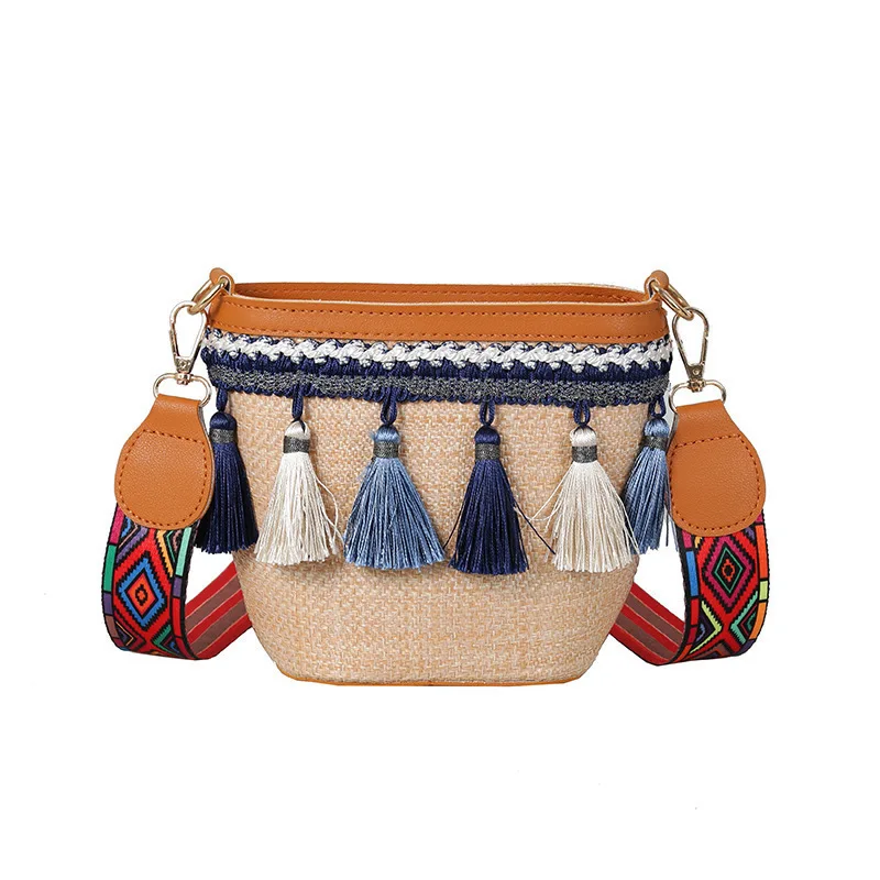 

Summer Crossbody Bags For Women 2019 Luxury Handbags Women Bags Designer Famous Brand Ladies Rattan Beach Bag Wicker Straw Bag