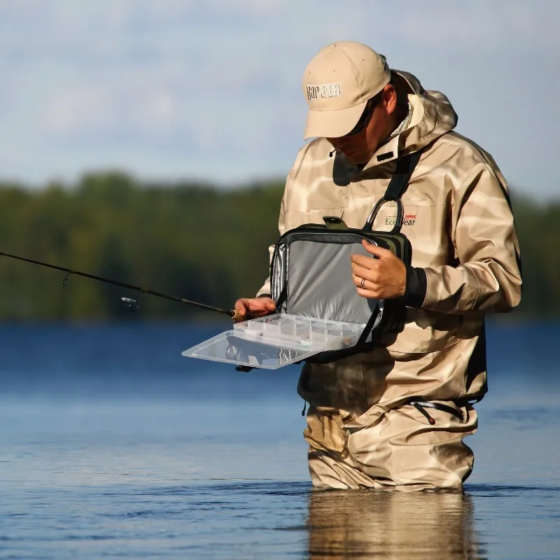 Фирменная слинг сумка Rapala 46006 1 рыболовная Сумка 8 л многофункциональные открытые