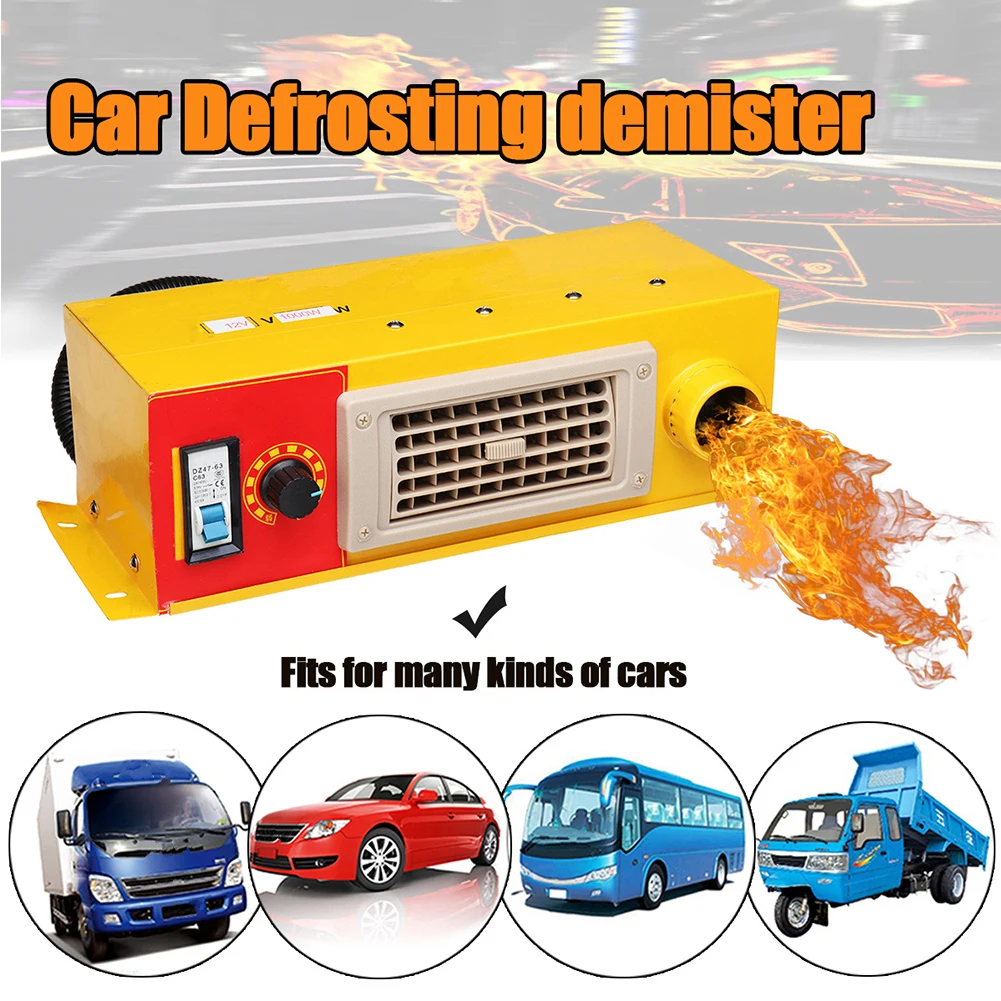 

12V 24V Air Conditioning Defrosting Demister Windscreen Universal Auto Warmer Appliances Regulation Car Electric Heater #1213