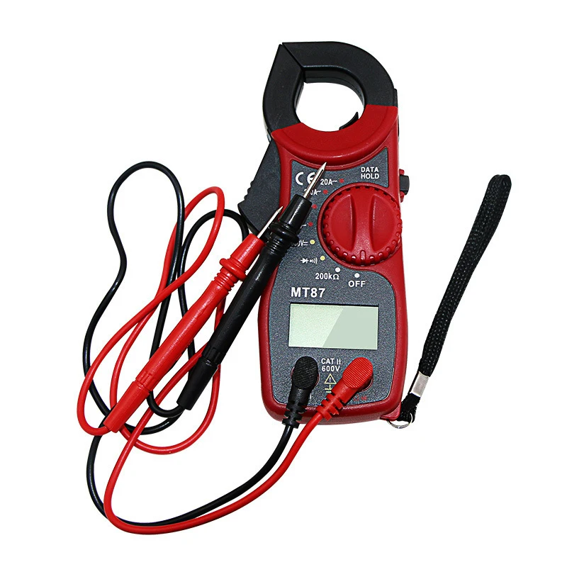 

Multimeter Voltmeter Digital Clamp Meter Current Clamp AC DC Ammeter Multi-Function Diode Fire Wire Tester MT-87 Clamp Meter