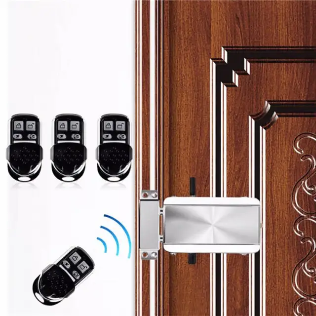 Househol Keyless Entry Electronic Remote Door Lock Wireless