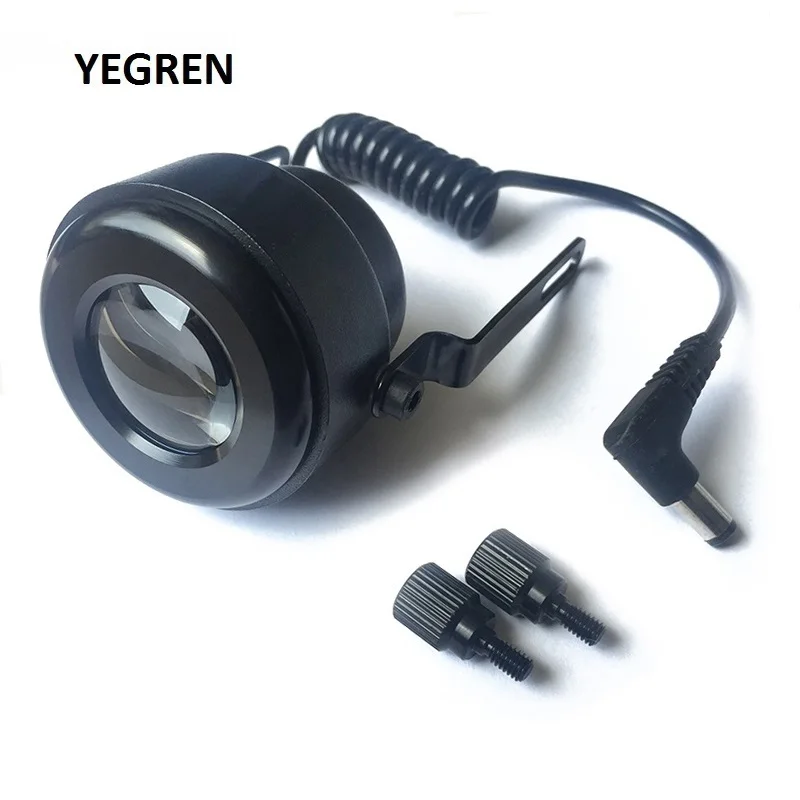 

YEGREN Microscope Supplementary Light Source Microscope Top Lamp LED Lighting Illumination for Zoom Stereo Microscope Accessory