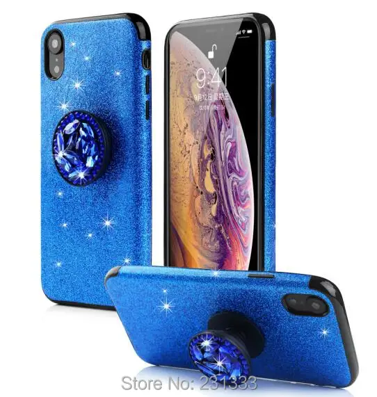 C ku Блестящий Мягкий чехол из ТПУ с бриллиантами для Iphone X XS MAX XR 8 7 PLUS I7 6 6S 5 SE 5S