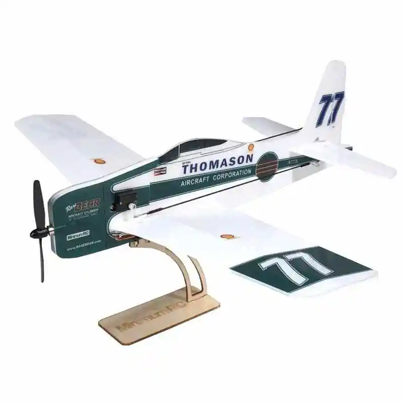 Лучшая цена MinimumRC F8F RareBear Pro 360 мм размах крыльев 4CH пенокартон RC самолет W/8520 Coreless