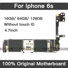 16 Гб/64 Гб/128 ГБ для iphone 6s материнская плата без/без Touch ID, оригинальная разблокированная материнская плата для iphone 6s, хорошая работа