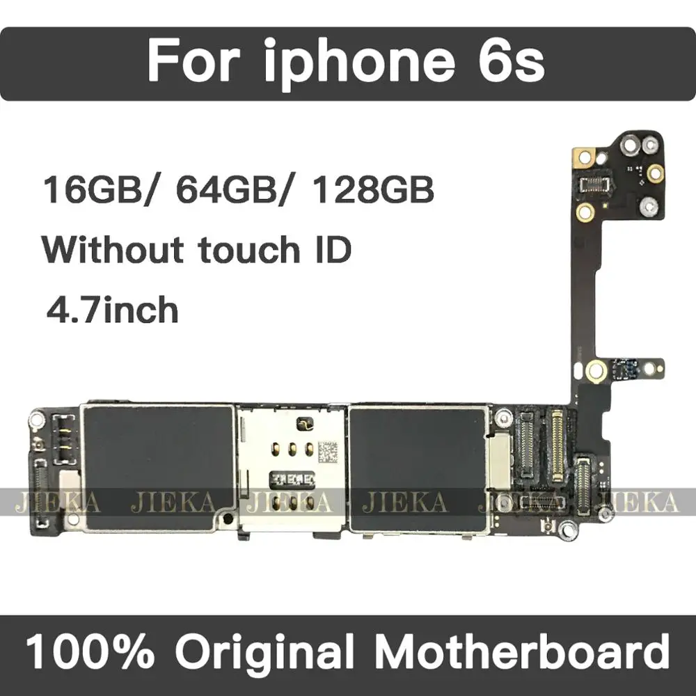 16 Гб/64 Гб/128 ГБ для iphone 6s материнская плата без/без Touch ID оригинальная