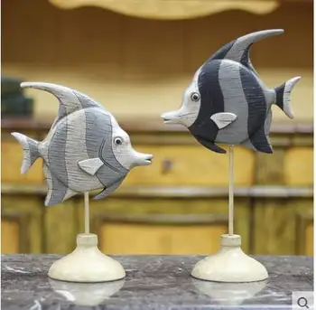 

Resin Fish Crafts, Nordic And Mediterranean Style, Creative Desktop Decoration