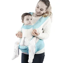 Kidsapro Y0212 Портативный 2 в 1 дышащий детский Хипсит(пояс для ношения ребенка) мягкий хлопковый материал вентиляция 3D дышащая сетка Детские переноски