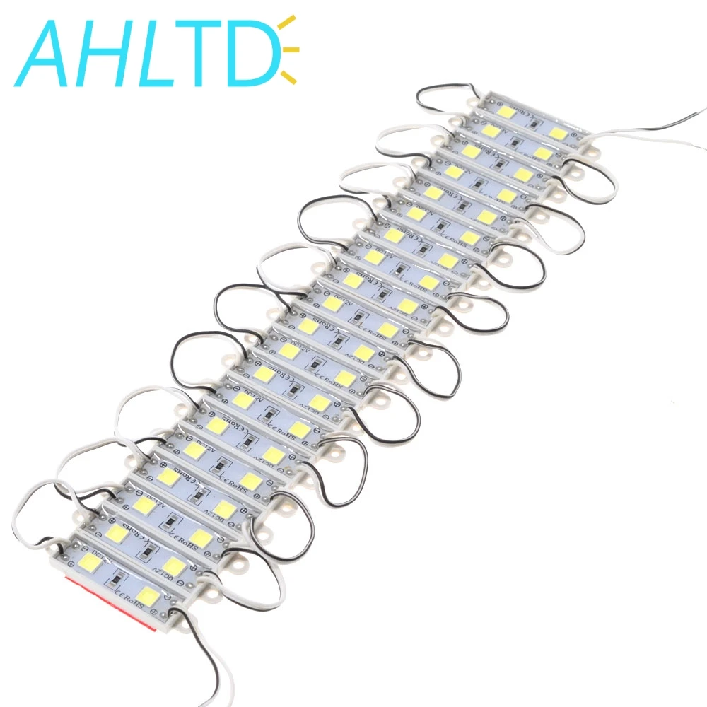 20 шт./лот мини светодиодный модуль DC 12 V 5054 2 светодиодный модули Водонепроницаемый светодиодный Подсветка для рекламы ярче, чем 5050 3528