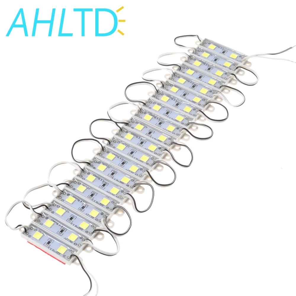 

20Pcs/lot Mini led module DC 12V 5054 2 LED Modules Waterproof Led Backlight for Advertising Brighter than 5050 3528