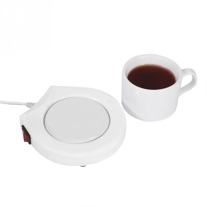 

110V Electric Powered Drink Cup Warmer Pad Plate For Office and Home Use calentador de taza heated mug High-quality