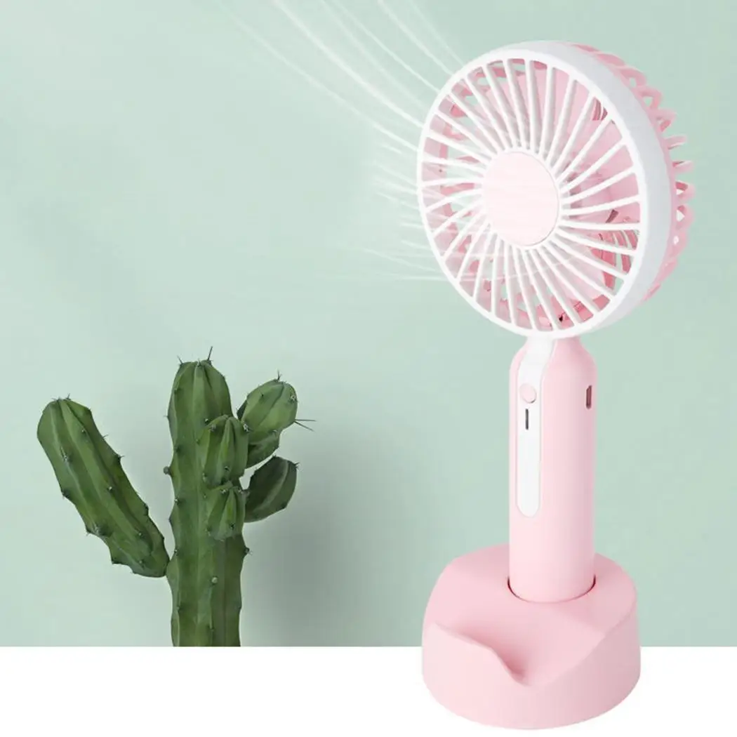 

Portable USB Fan Rechargeable Mini Desk Handheld Electric Fans Summer Air Conditioner Cooling Pocket Fan for Outdoor Travel