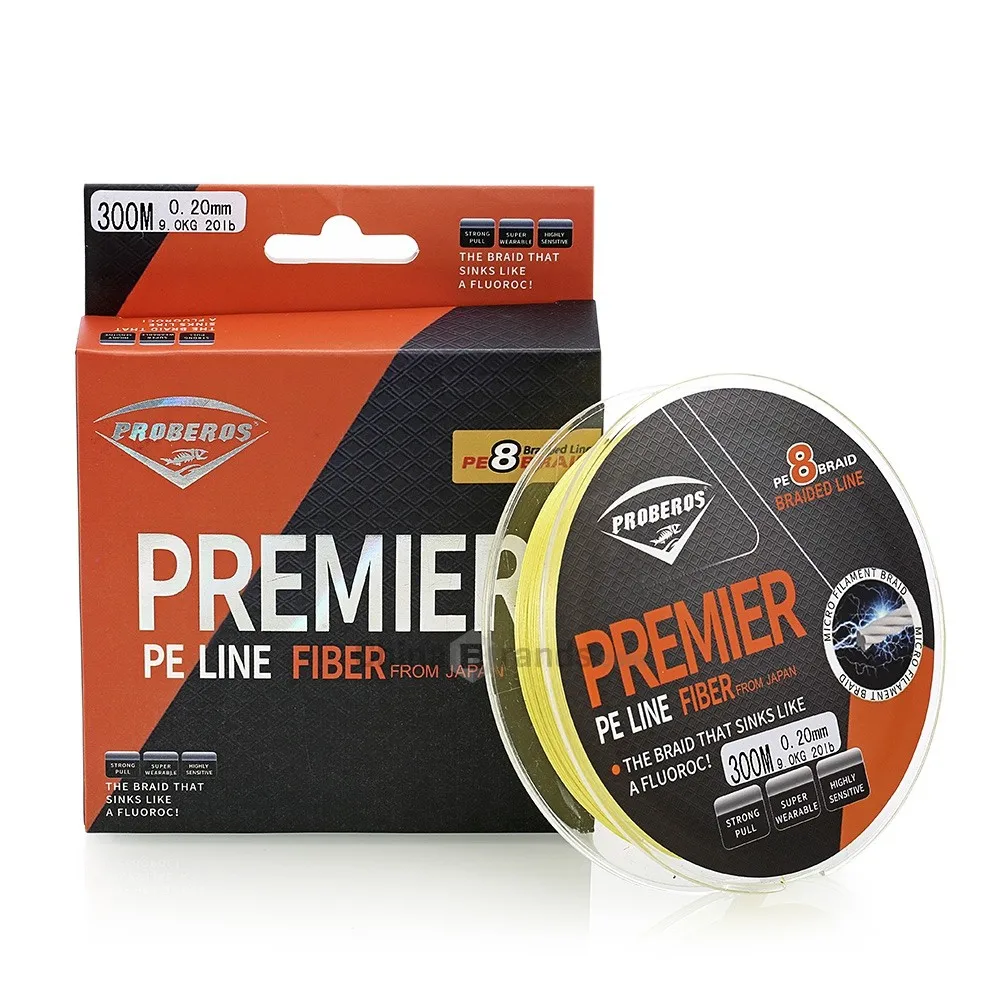

Proberos Super Strong 300M 8 Strand Weaves PE Braided Fishing Line