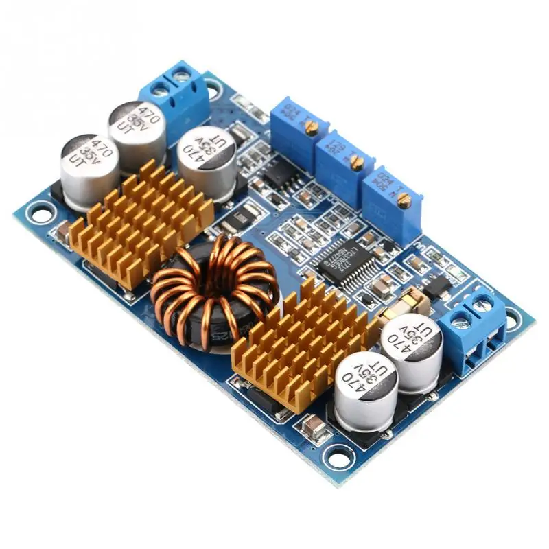 

DC-DC 5-32V to 1V-30V Automatic Step UP/Down Converter Boost/Buck CC CV Power Supply Module 80-130W New Arrival