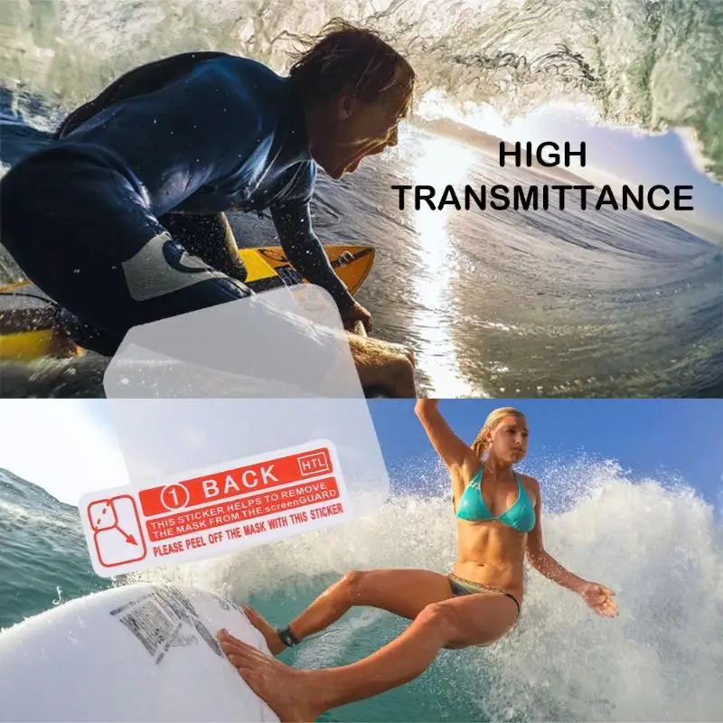 Защитная пленка для экрана GoPro Hero 5/4 закаленное стекло с защитой от царапин и