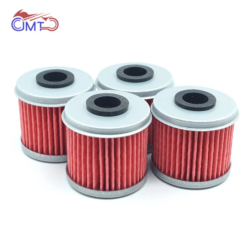 

For Honda CRF250R CRF250X CRF450R CRF450X CRF150R TRX450R TRX450ER Engine Oil Filters 4PCs Lot CRF 150 250 450 R X CRF250 CRF450