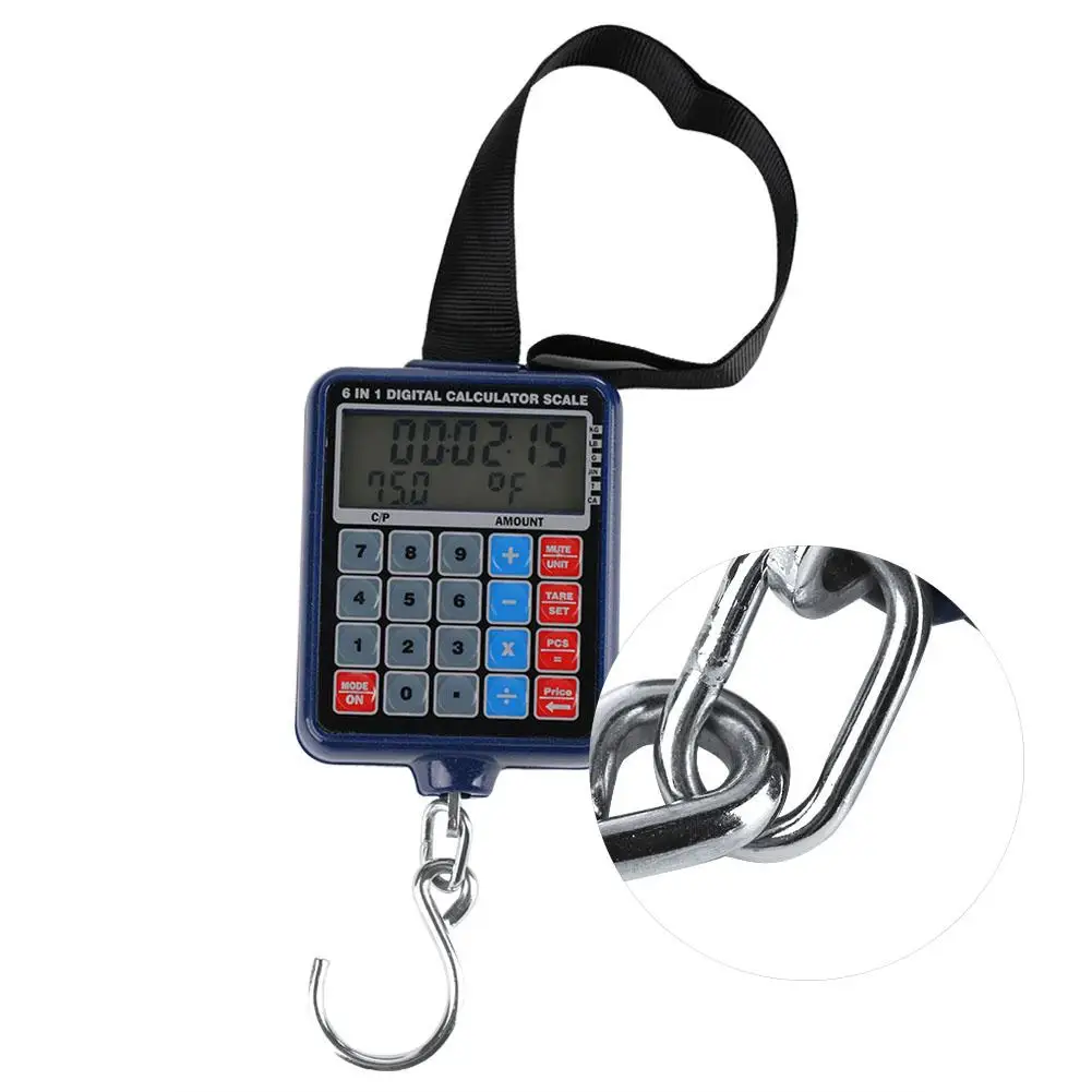 

Portable LCD Digital Electronic Hanging Scale Weighing Max. Load 150Kg with Caculator Function kitchen appliance parts
