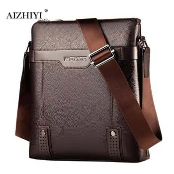

Men's Leather Vintage Color Messenger Bag Shoulder Bag Crossbody Bag Business PU Leather Men Crossbody Messenger Bags bolsa