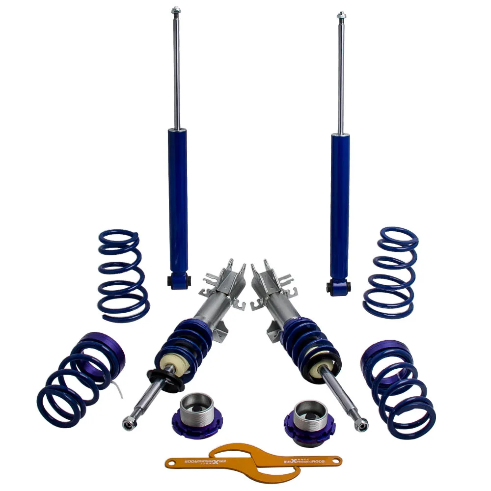 Для Fiat 3 поколения Grande Punto EVO 2005-2016 все размеры двигателя Coilover стойка спиральная