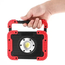 Портативный 10 Вт COB светодиодный рабочий свет usb зарядка прожекторы Уличные светильники для кемпинга прожекторы Встроенный перезаряжаемый B