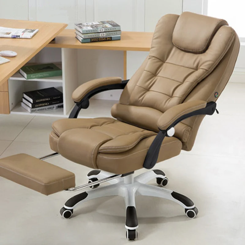 High Quality Office Chair For The Head Ergonomic Office Chair Computer Chair Boss Ergonomic Chair With Footrest