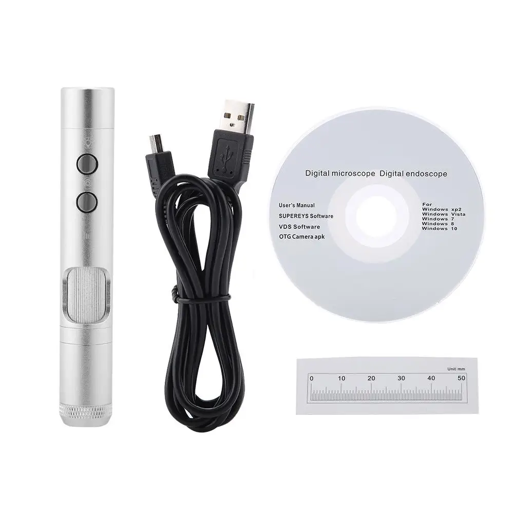 

B011 5.0MP 500X Interchangeable Lens Handheld USB Digital Microscope Loupe microscope for soldering