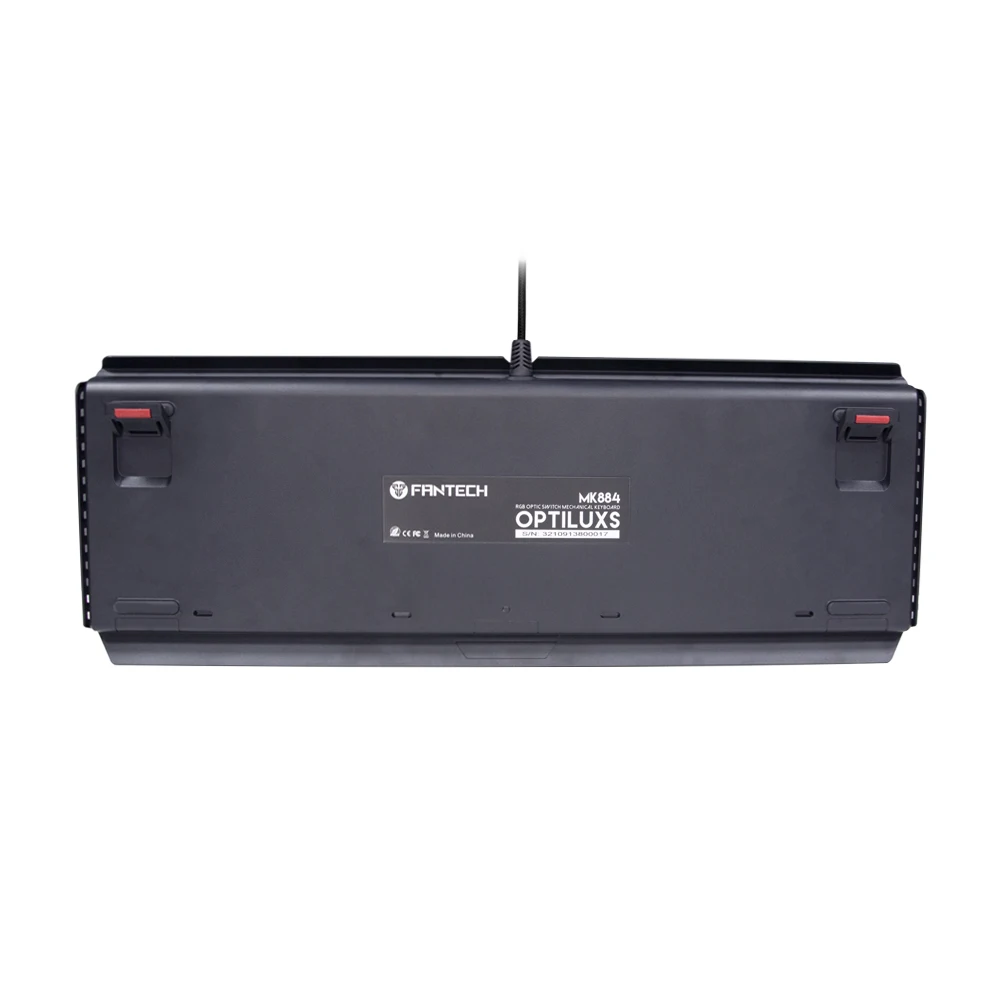 OPQ Fantech Mk884 Профессиональная Usb Проводная Rgb клавиатура игровая водостойкая