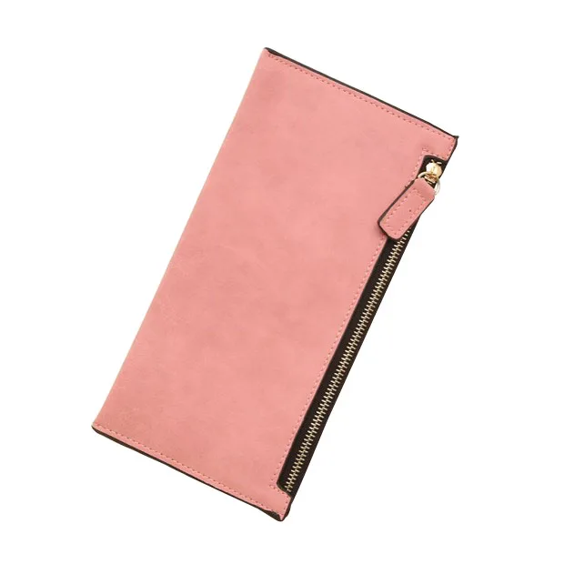 

2016 New Long Style Letter Nubuck women wallets Female Lovely wallet card holder coin purse Holders