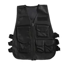 Открытый джедай-выживания модная камуфляжная одежда тактический жилет на молнии свободный/тонкий(регулируемый) для всех лет унисекс