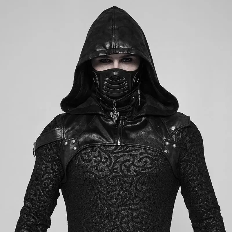 

Punk Rave Men's Darth Vader Goth Hood WS-275MZM
