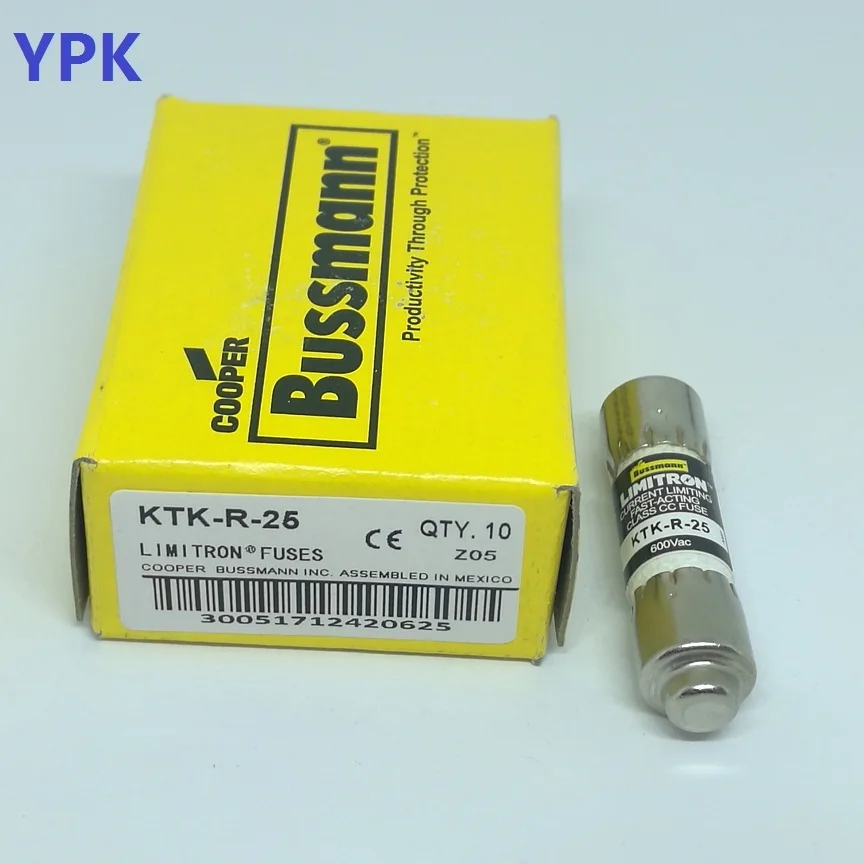 5 шт./лот Limitron керамический предохранитель KTK R 1A 2A 3A 4A 5A 6A 7A 8A 9A 10A 600V Размер: 10*38