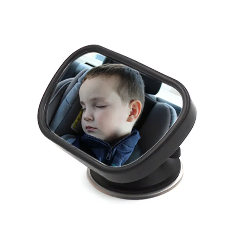 Детское автомобильное зеркало, Автомобильное Зеркало для безопасности, зеркало на заднем сиденье, регулируемое зеркало для ухода за ребенком сзади, квадратный детский монитор безопасности