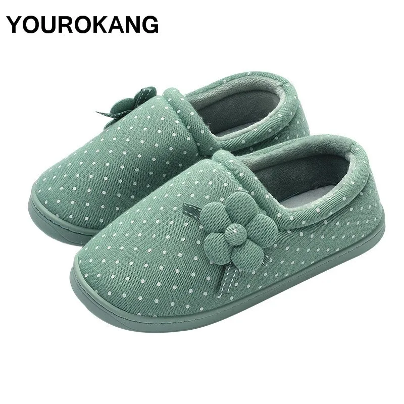 

New Arrival Women Shoes Winter Warm Woman Flats Plush Loafers Indoor Couple Lovers Cotton Home Footwear Unisex Comfortable