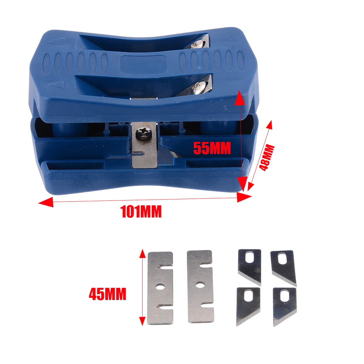 

Durable Woodworking Manual Edge End Cutter Wood Edge Trimmer Band End Cutter Edge Trimmer with Blades Mayitr