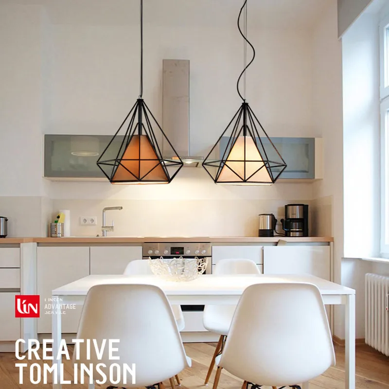 

Mising Modern Chandelier Loft Bar Kitchen Chandelier Lamp Northern Diamond Light For Dining Room Living Room Restaurant