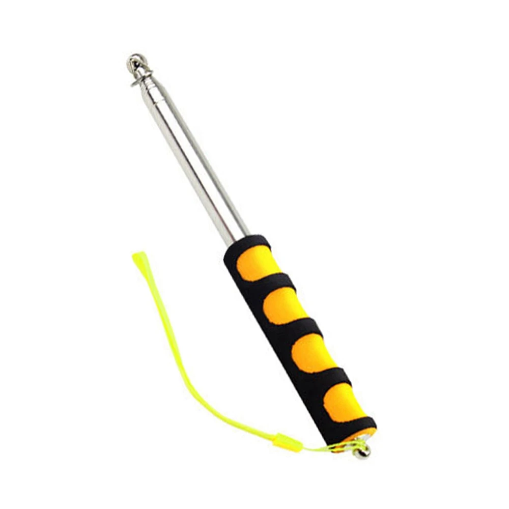 

1.2 m Outdoor Tour Guide Flagpole Stainless Steel Telescopic Flag Pole for Teachers' Teaching Pointer Tour Banner