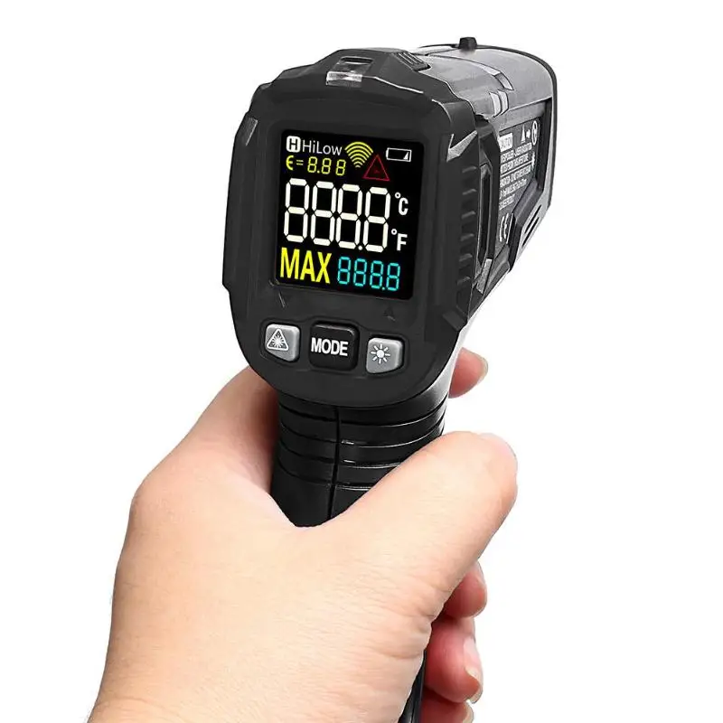 

Non-contact Infrared Thermometer Digital Hygrometer Pyrometer Laser Thermometer Gun Humidity Temperature Meter