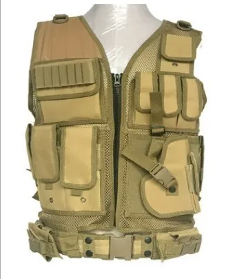 Армейский Fan CS полевой тактический жилет для мужчин и женщин, уличная Военная тренировочная охотничья стрельба, походный жилет, камуфляжная форма, защитное снаряжение