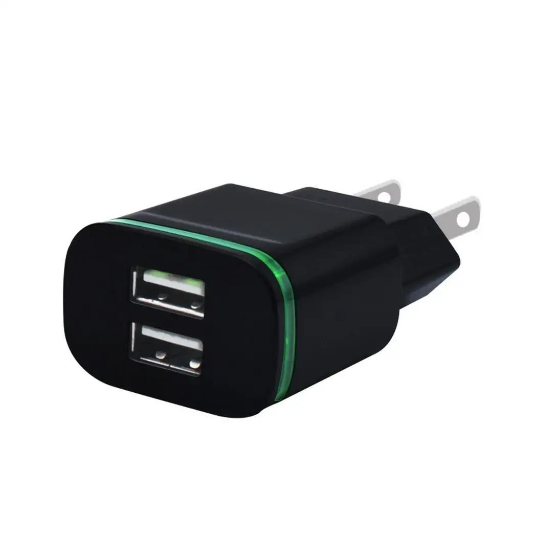 2 порта USB быстрое зарядное устройство для путешествий удобное 34g Компьютерная