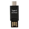 USB 3,1, tipo C, USB-C a micro-sd, lector de tarjetas, adaptador TF para Macbook, PC, teléfono móvil ► Foto 3/6