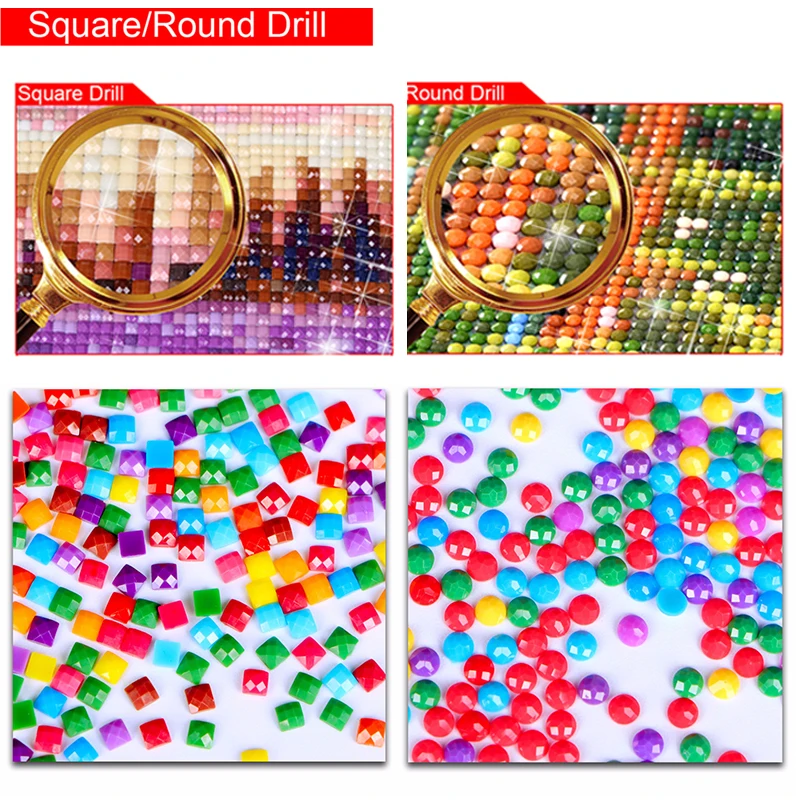  5D Diy Diamond Painting Full Square diamond Mosaic drill icons Daimond Embroidery Rhinestones Paint - 32959740578