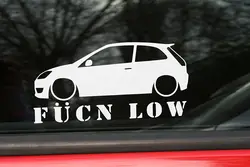 Fucnlow окна Стикеры-для Fiesta Mk6 ST (15 см)