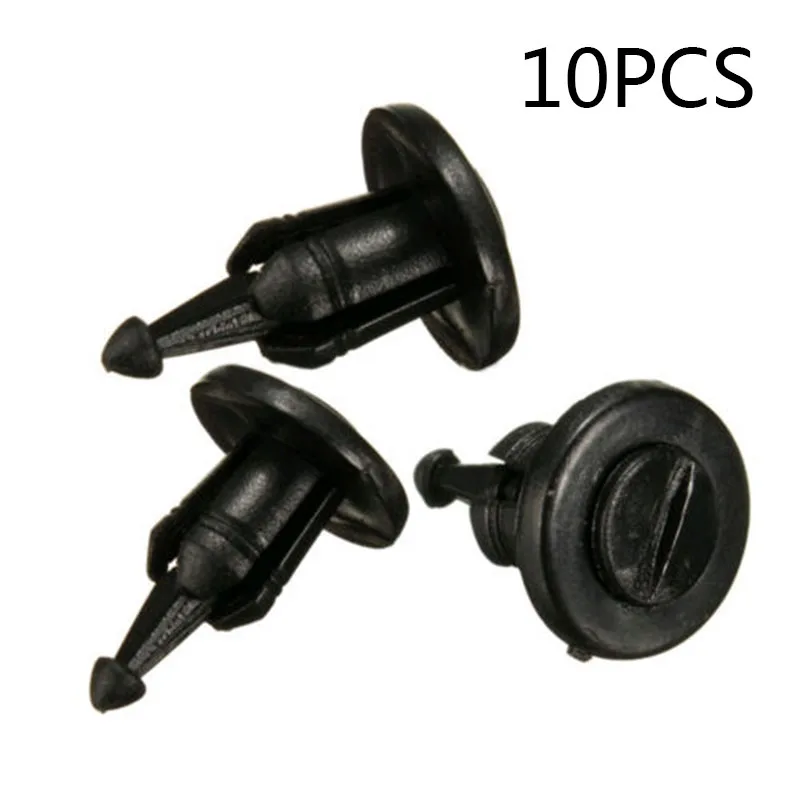 

10*Car Bumper Plastic Fastener Trim Clip Rivets For Renault Clio Laguna Megane